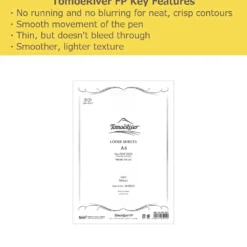 Tomoe River Sakae TP Loose Leaf Writing Paper – Dot Grid 5mm (White)