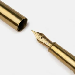 Tools To Live By Brass Fountain Pen (F nib)