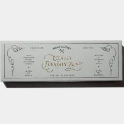 Tools To Live By Brass Fountain Pen (F nib)
