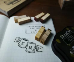 Tools to Live By Capital Letters Alphabet Stamp Set