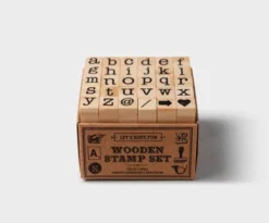 Tools to Live By Lowercase Letters Alphabet Stamp Set