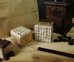 Tools to Live By Lowercase Letters Alphabet Stamp Set