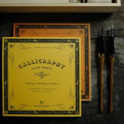 Tools To Live By Calligraphy Practice Notebook — Chancery Cursive