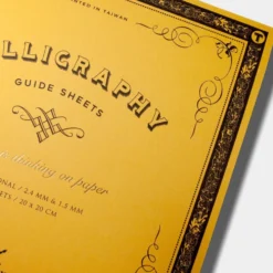 Tools To Live By Calligraphy Practice Notebook — Chancery Cursive