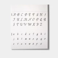 Tools To Live By Calligraphy Practice Notebook — Chancery Cursive