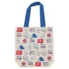 Traditional Japan Iconography Cotton Tote Bag [A4 Size]