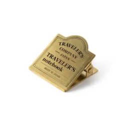Traveler's Company BRASS Clip TRC Logo