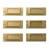 TRAVELER'S Company Brass Label Plates – Set of 6