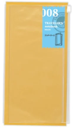 TRAVELER'S Company Notebook Refill 008 [Zipper Pocket]