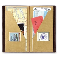 TRAVELER'S Company Notebook Refill 020 [Kraft File]