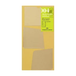 TRAVELER'S Company Notebook Refill 004 [Pocket Stickers]