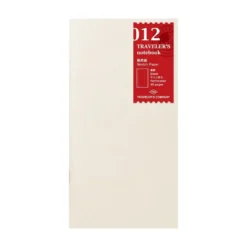 TRAVELER'S Company Notebook Refill 012 [Sketch Paper]