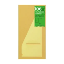TRAVELER'S Company Notebook Refill 006 [Pocket Sticker L]