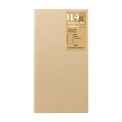 TRAVELER'S Company Notebook Refill 014 [Kraft Paper]