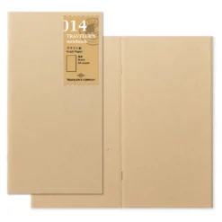 TRAVELER'S Company Notebook Refill 014 [Kraft Paper]