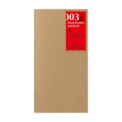 TRAVELER'S Company Notebook Refill 003 [Plain]