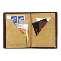 TRAVELER'S Company Passport Notebook Refill 010 [Kraft File]
