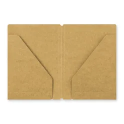 TRAVELER'S Company Passport Notebook Refill 010 [Kraft File]