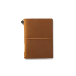 TRAVELER'S Company Passport Notebook - Camel