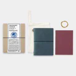 TRAVELER'S Company Passport Notebook [Blue]