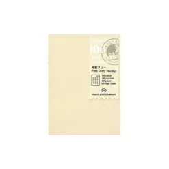 TRAVELER'S Company Passport Notebook Refill 006 [Monthly Free Diary]