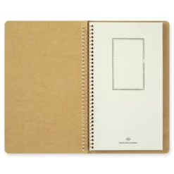 TRAVELER'S Company Spiral Ring Notebook [A5 Slim Card File]
