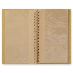 TRAVELER'S Company Spiral Ring Notebook [A5 Slim Card File]