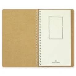 TRAVELER'S Company Spiral Ring Notebook A5 Slim [Watercolour Paper]