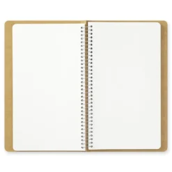 TRAVELER'S Company Spiral Ring Notebook A5 Slim [MD White]