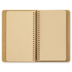 TRAVELER'S Company Spiral Ring Notebook A6 Slim [DW Kraft]