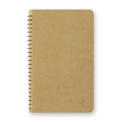 TRAVELER'S Company Spiral Ring Notebook A6 Slim [DW Kraft]