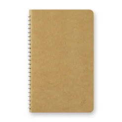 Traveler's Company Spiral Ring Notebook A6 Slim - MD White