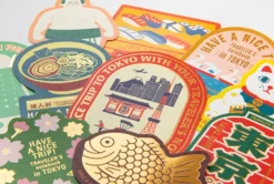 TRAVELER'S Limited Edition Tokyo Notebook Sticker Set