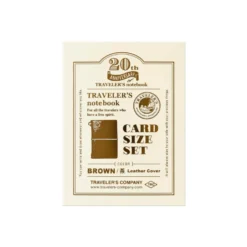 Traveler’s Notebook Card Size 20th Anniversary Set – Limited Edition