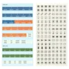 Traveler’s Notebook 2026 Diary Customised Sticker Set