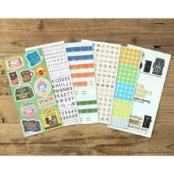Traveler’s Notebook 2026 Diary Customised Sticker Set