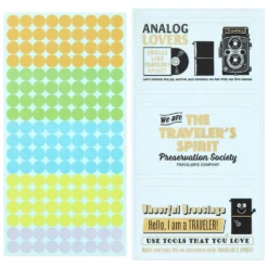 Traveler’s Notebook 2026 Diary Customised Sticker Set