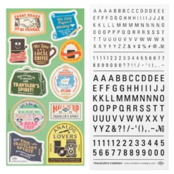 Traveler’s Notebook 2026 Diary Customised Sticker Set