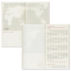 Traveler's Notebook 2026 Monthly Diary Refill – Regular Size