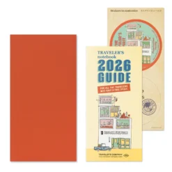 Traveler's Notebook 2026 Monthly Diary Refill – Regular Size