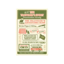 Traveler's Notebook Passport Size Plastic Sheet - 2026 Edition