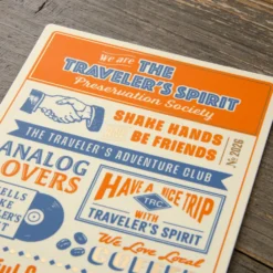 Traveler's Notebook Plastic Sheet 2026 Edition - Regular Size
