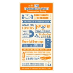 Traveler's Notebook Plastic Sheet 2026 Edition - Regular Size