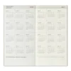 Traveler’s Notebook 2026 Second Half Weekly Vertical Diary – (July to Dec.) Refill