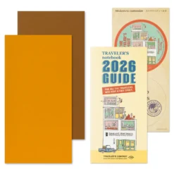 Traveler’s Notebook 2026 Weekly Vertical Diary Refill – Regular Size (Set of 2)