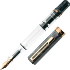 TWSBI ECO Black Marble with Bronze Fountain Pen