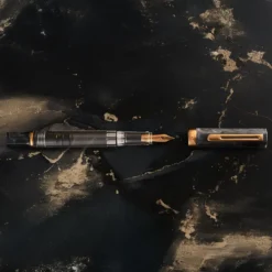 TWSBI ECO Black Marble with Bronze Fountain Pen