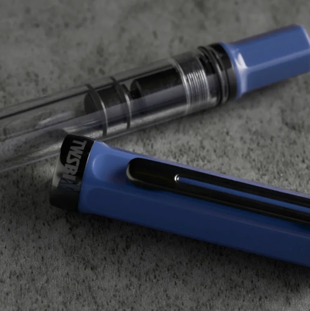 TWSBI ECO Slate Blue with Onyx Fountain Pen