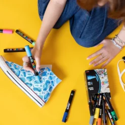 Uni Posca Fine Point Marker Pens (Set of 8)