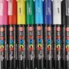 Uni Posca Ultra Fine Marker Pens (Set of 8)
